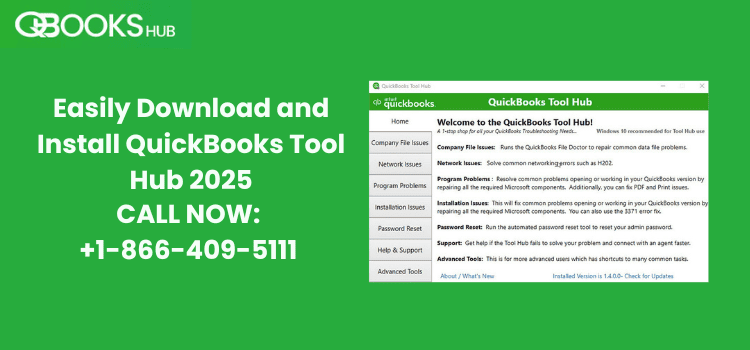 Easily Download and Install QuickBooks Tool Hub 1.6.0.8